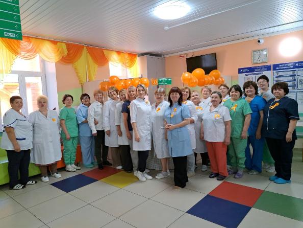 Оранжевый цвет безопасности!